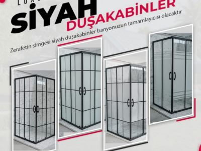 Siyah Duşakabin Modelleri Duşakabin Fiyatı